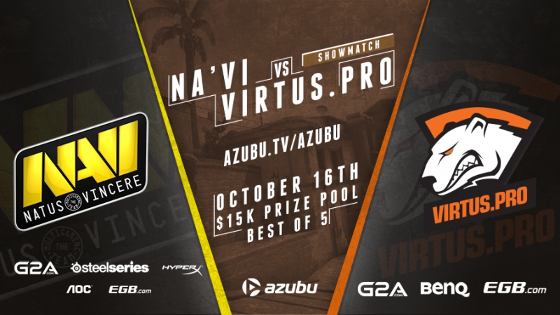 Natus Vincere vs. Virtus.pro - -  Azubu.tv - CS:GO