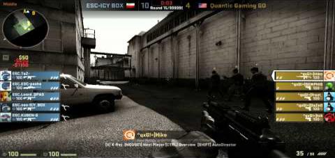 ESEA 13: ESC Gaming vs Quantic Gaming @ de_train_se