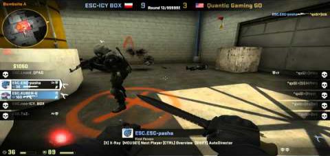 ESEA 13: ESC Gaming vs Quantic Gaming @ de_nuke_se