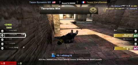 ESEA 13: VeryGames vs Team Dynamic @ de_mirage_go