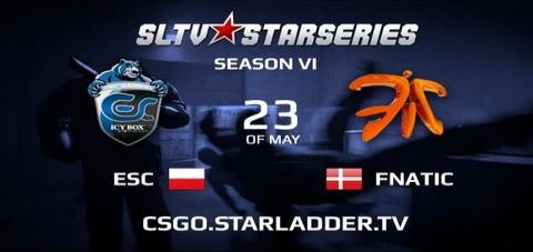 SLTV StarSeries VI: ESC vs. fnatic