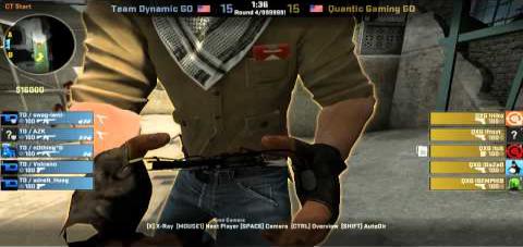 ESEA 13: Quantic vs Dynamic @ de_dust2_se